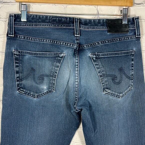 Adriano Goldschmied AG Jeans Mens size 31 34 The Graduate Denim 360 Stretch - Picture 6 of 12